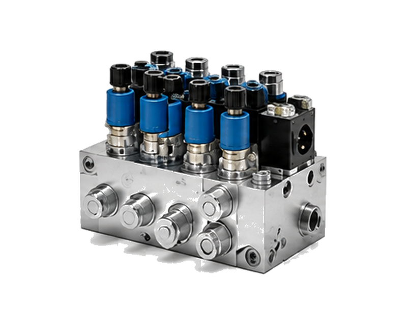 Industrial control valve manifold